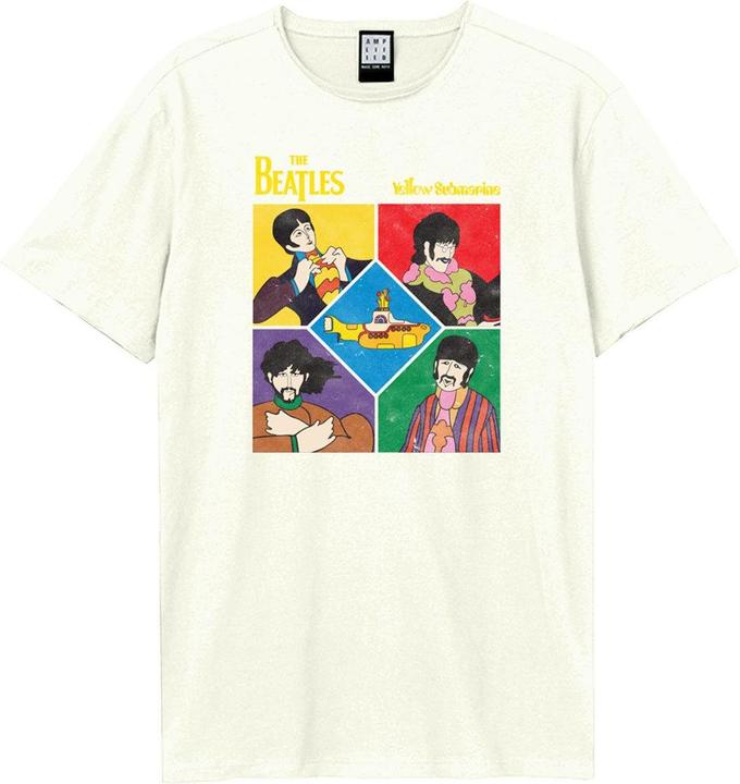 Immagine prodotto Amplified Yellow Submarine Shapes Maglietta The Beatles Adulto Unisex (XS)