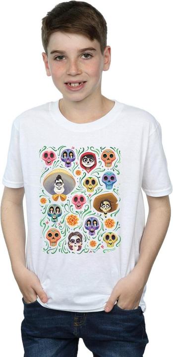 Immagine prodotto Disney Coco Heads Pattern Maglietta Ragazzi (116)