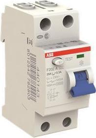 Produktbild ABB FI-Schutzschalter 2-polig 25A/0,3A