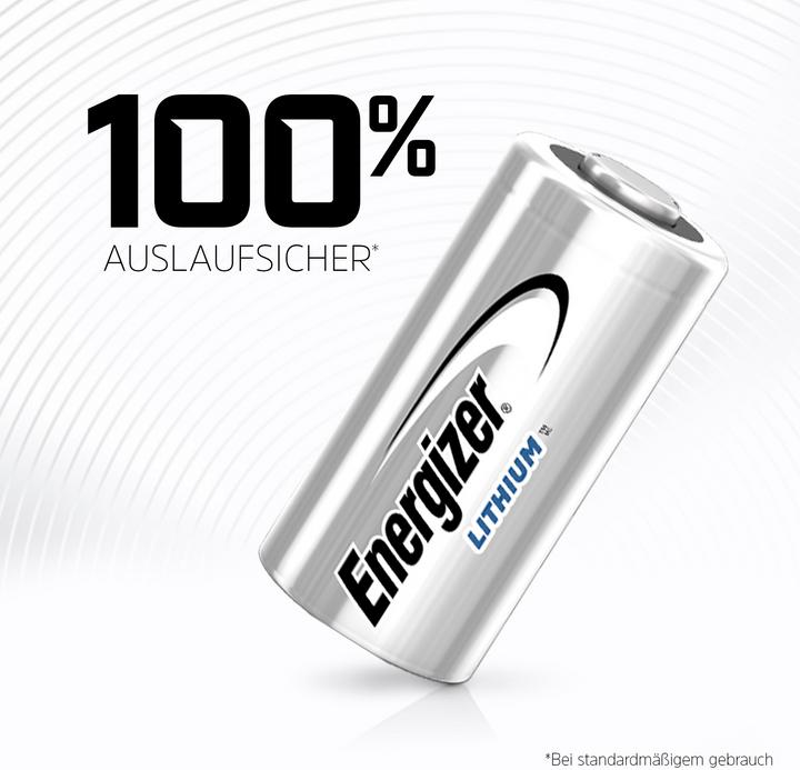 Image du produit Energizer 123 Lithium Photo (2 pcs, CR123A, 1500 mAh)