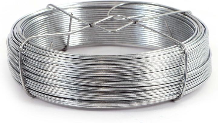 Immagine prodotto Wiltec Filo da giardino 1,8 mm verde per avvolgimento 50 m filo per legare le piante in acciaio (50 m)