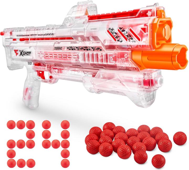 Actual product image Xshot X-Shot Chaos Faze RageQuit with 24 dart balls