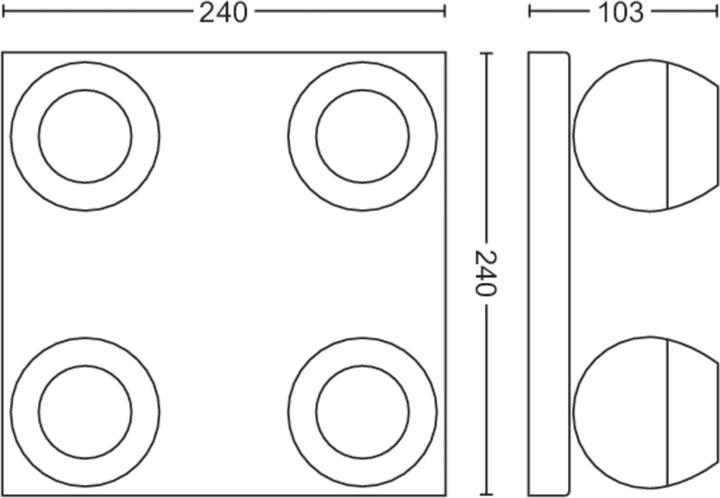 Actual product image Philips Hue Buckram Basic BT (1400 lm, GU10)