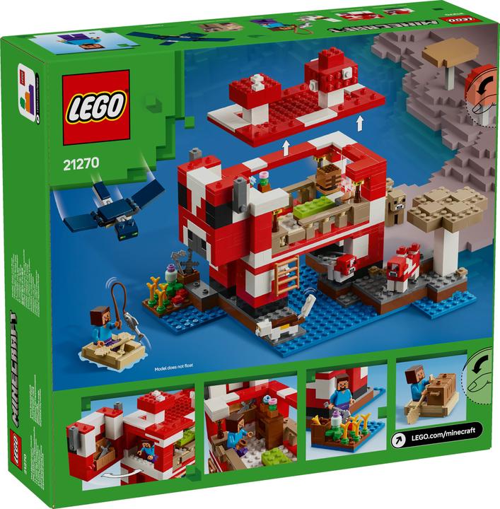 Produktbild LEGO Das Pilzkuh-Haus (21270, LEGO Minecraft)