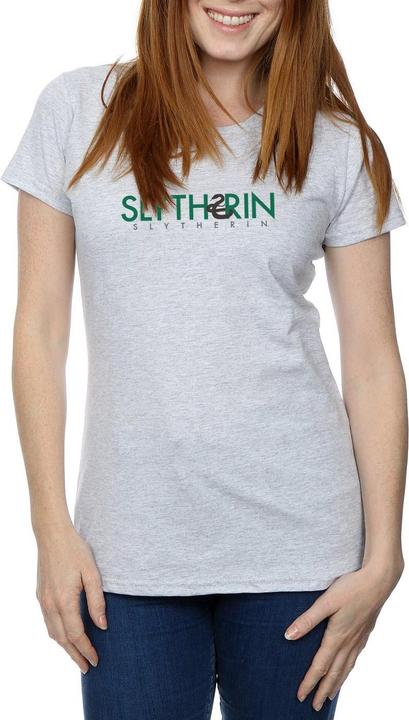Image du produit - T-shirt SLYTHERIN TEXT - Femme (L)