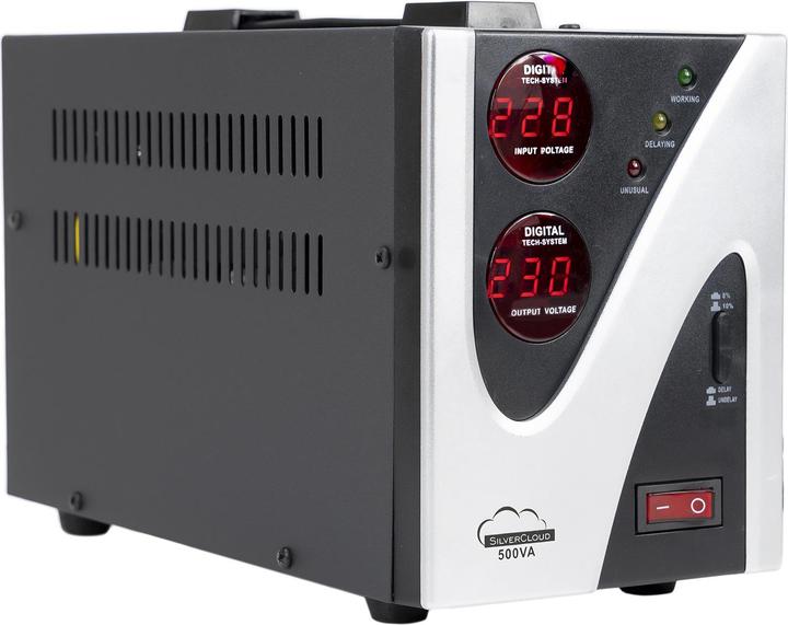 Immagine prodotto SilverCloud Stabilizzatore di tensione 500VA 300W 2.3A (500 VA, 300 W)