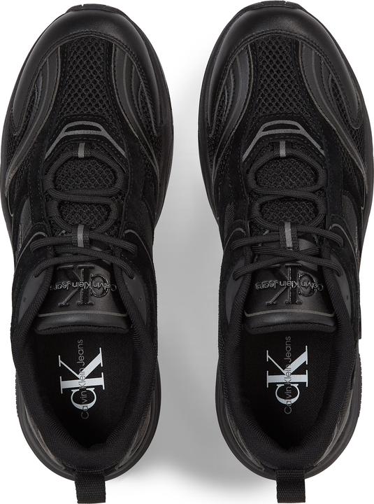 Actual product image Calvin Klein Retro Tennis Su-Mesh Sneakers Heren - Zwart - Maat 45 (45)