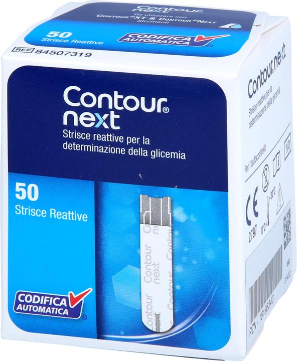 Actual product image Contour Next sensors, 50 test strips (Test strips)
