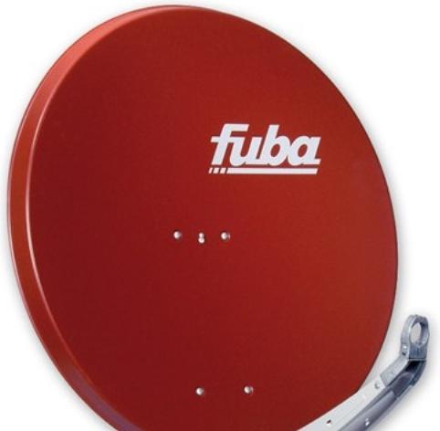 Fuba DAA 650 R - 10.75 - 12.75 GHz - Beige - Red - Aluminum - 65 cm (Parabolic antenna, DVB-S / -S2)