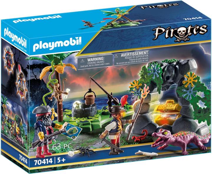 Produktbild Playmobil Piraten-Schatzversteck (70414, Playmobil Pirates)