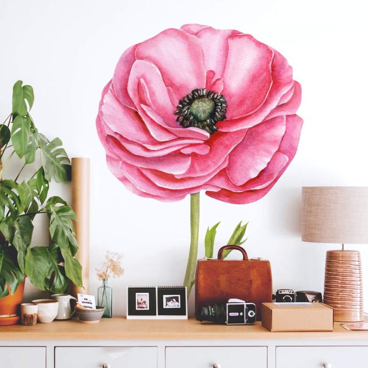 Produktbild Trenddeko XXL roter Mohn (97 x 140 cm)