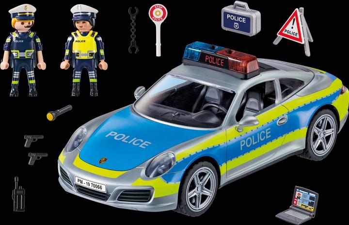 Produktbild Playmobil Porsche 911 Carrera 4S Police (70066, Playmobil Porsche)