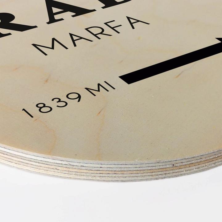 Produktbild Trenddeko Prada Marfa (Rund)