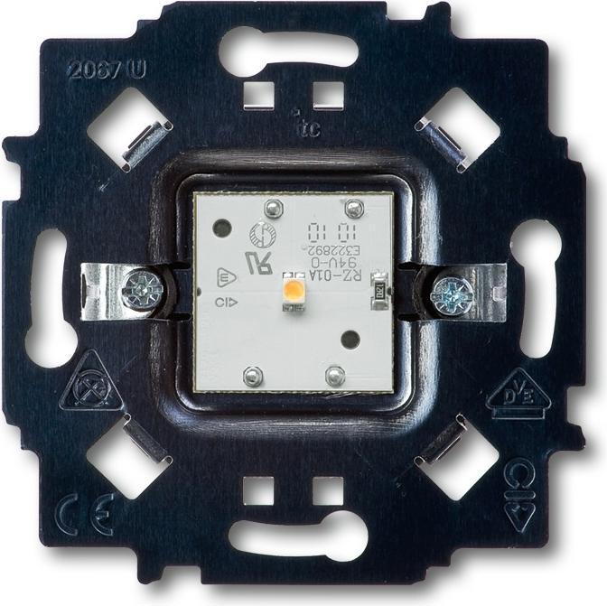 Actual product image Busch-Jaeger LED UP insert night light 2067/13 U warm white