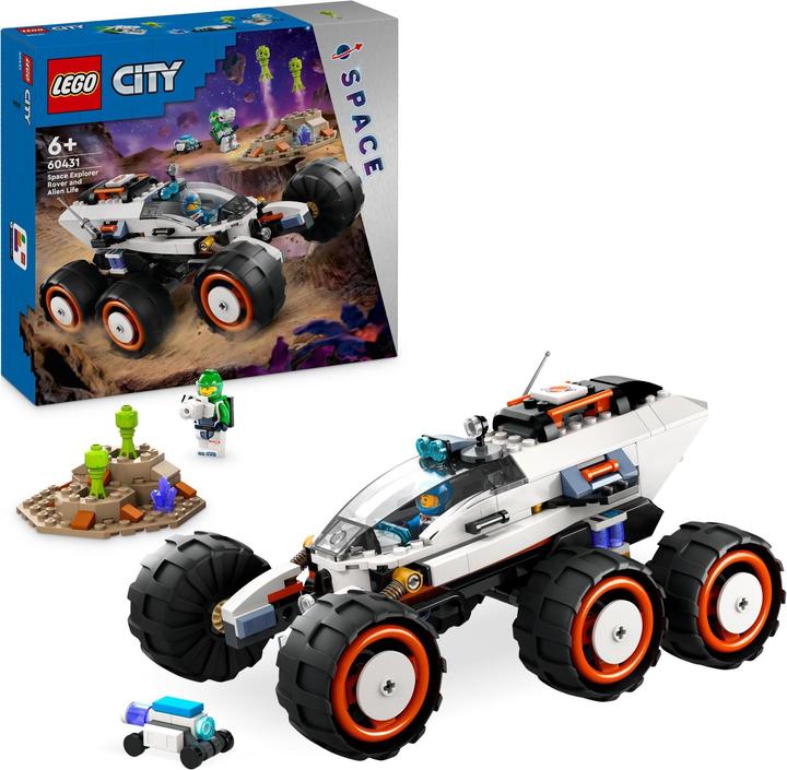 Produktbild LEGO Weltraum-Rover mit Ausserirdischen (60431, LEGO City)