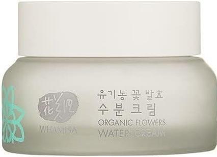 Produktbild Whamisa Bio Blumenwasser Creme aus fermentierten Blumen 51ml (51 ml, Gesichtsgel)