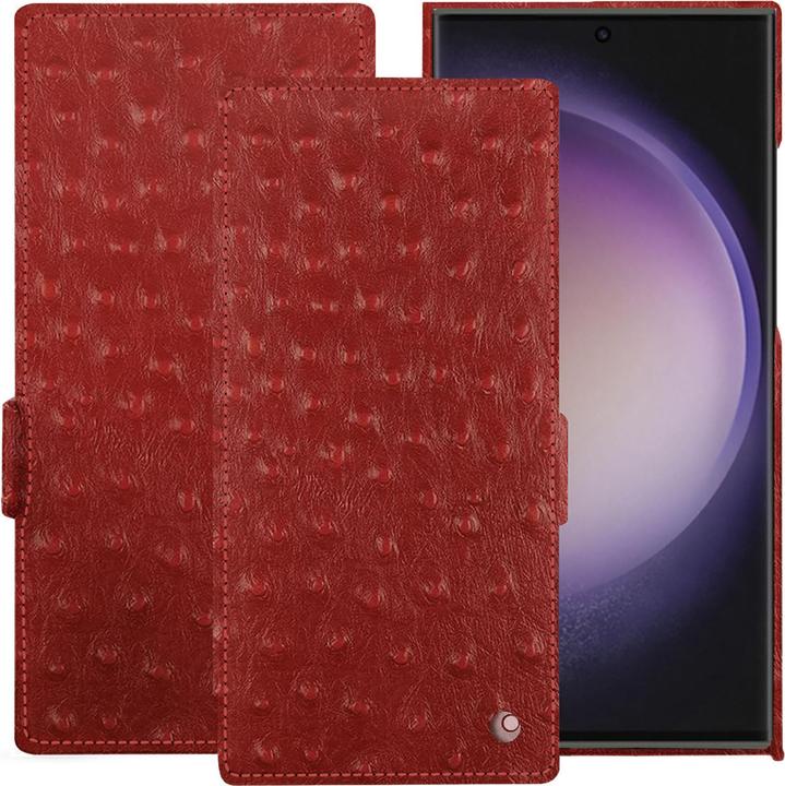 Actual product image Noreve Horizontal leather flap shell (Samsung Galaxy S23 Ultra, Samsung Galaxy S24 Ultra)