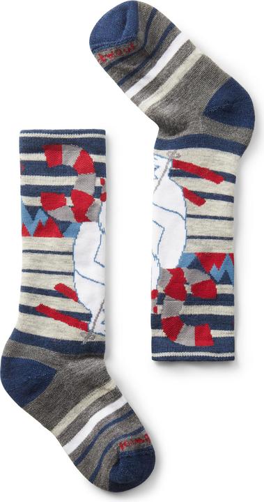 Actual product image Smartwool Kids' Wintersport Full Cushion Yeti Pattern OTC Socks (29 - 32)
