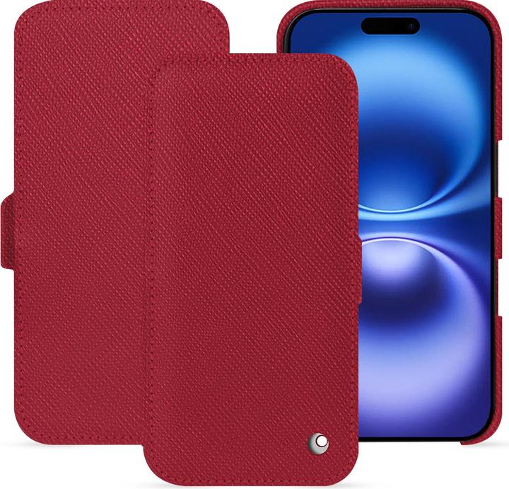 Actual product image Noreve Horizontal leather flap shell (Apple iPhone 16)