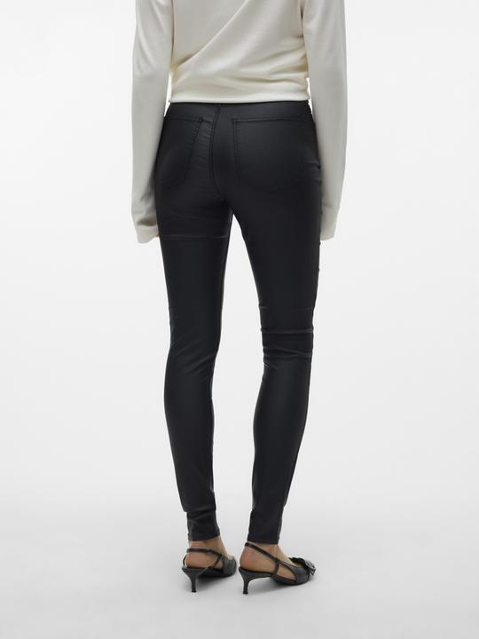 Produktbild Vero Moda Vmloa Hr Skinny Coated Zipper Pant Exc Hose (32)