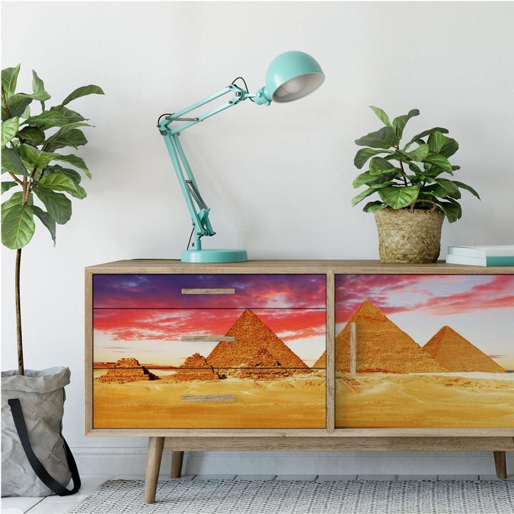 Produktbild Trenddeko Die Pyramiden von Gizeh (120 x 50 cm)