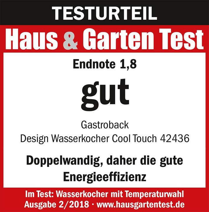 Actual product image Gastroback Cool touch (1.50 l, EU plug)