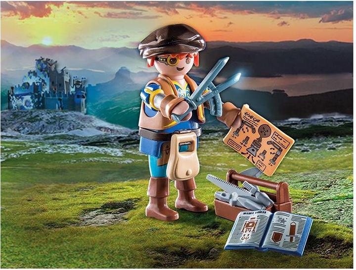 Actual product image Playmobil 71302 Novelmore - Dario with tools (71302, Playmobil Novelmore)