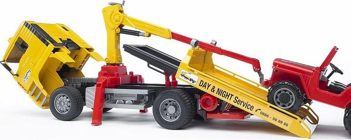 Produktbild Bruder Man Abschlepp-LKW mit Geländewagen