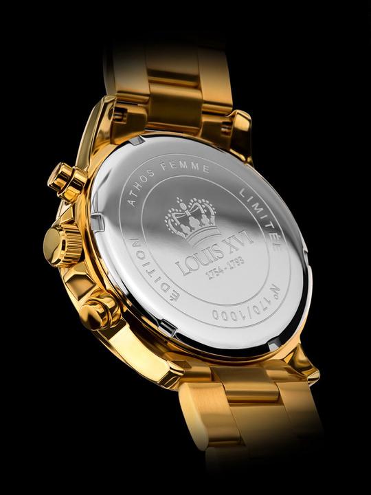 Actual product image Louis XVI Athos pour femme (Analogue wristwatch, Chronograph, 38 mm)