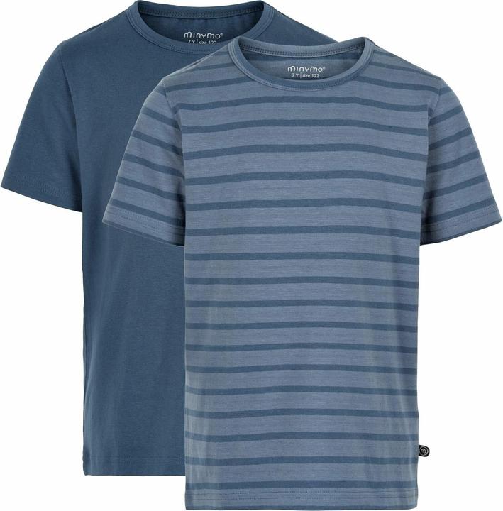 Minymo Kid's Basic 32 -T-Shirt S/S (2-Pack)