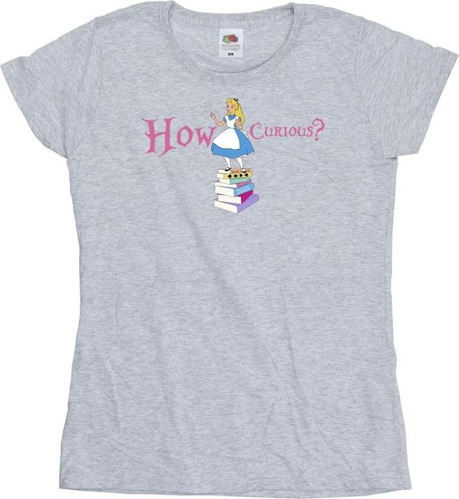 Disney Alice In Wonderland How Curious TShirt (M)