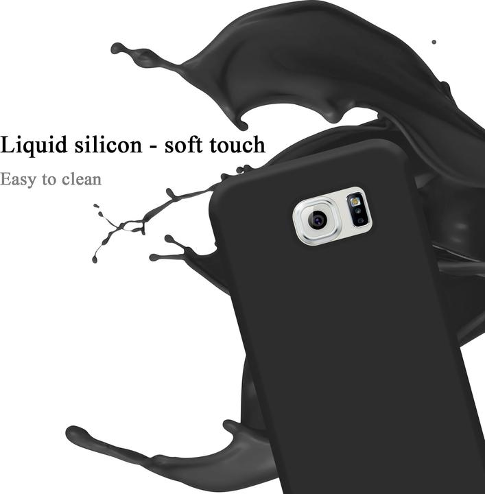 Actual product image Cadorabo TPU Liquid Silicone Case Cover (Samsung Galaxy S6)