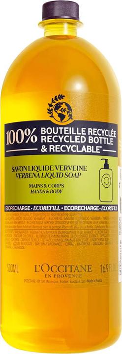 Actual product image L'Occitane Karité liquid soap verbena (Liquid soap, 500 ml)