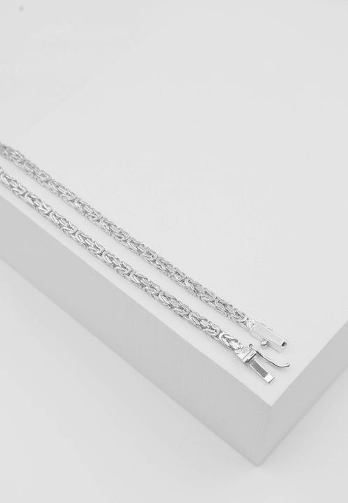 Immagine prodotto Muau Catena del Re (19 cm, Oro bianco 750/18 carati)
