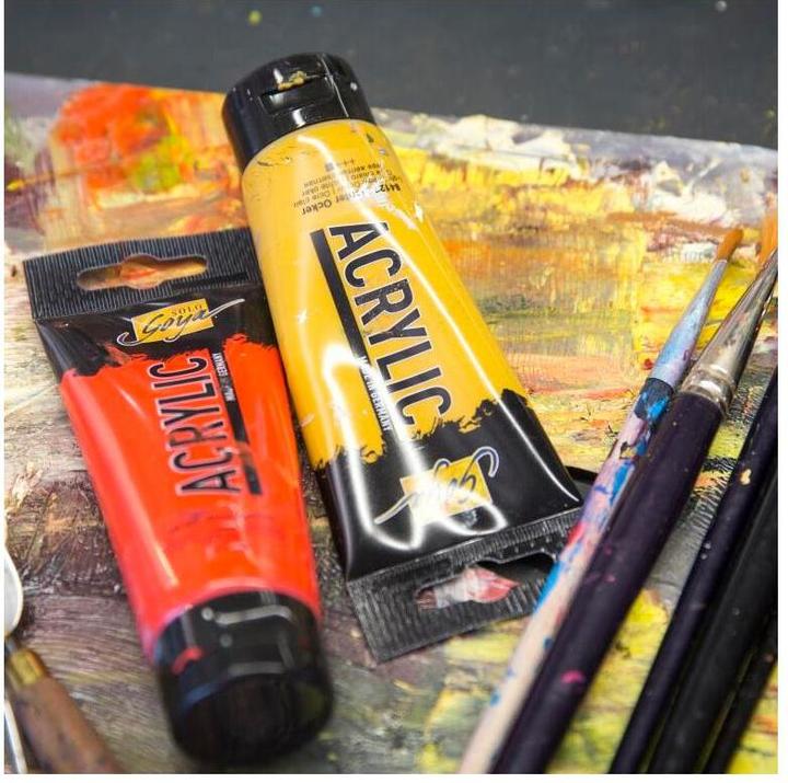 Actual product image Solo Goya Acrylic (Amber, 100 ml)