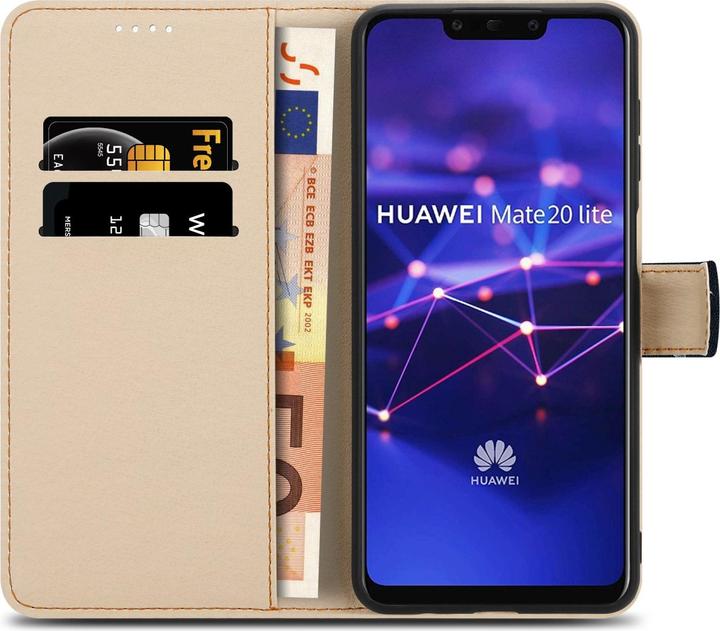 Produktbild Cadorabo Book Hülle mit Print (Huawei Mate 20 Lite)