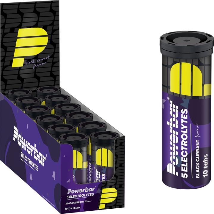 Produktbild Powerbar 5 Electrolytes (Schwarze Johannisbeere, 12 x)