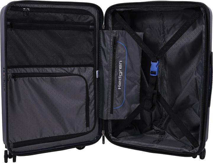 Actual product image Hedgren Comby Grip 4-wheel trolley M 65 cm with expansion fold (74 l, M (50 - 90l))