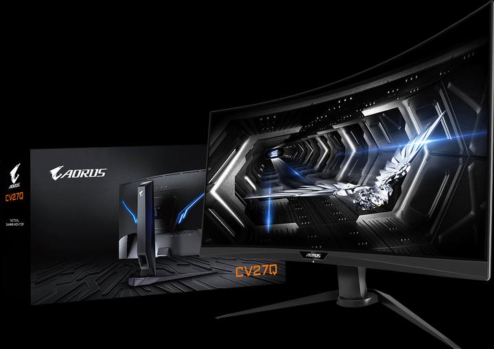Image du produit Gigabyte Aorus CV27Q (2560 x 1440 pixels, 27")