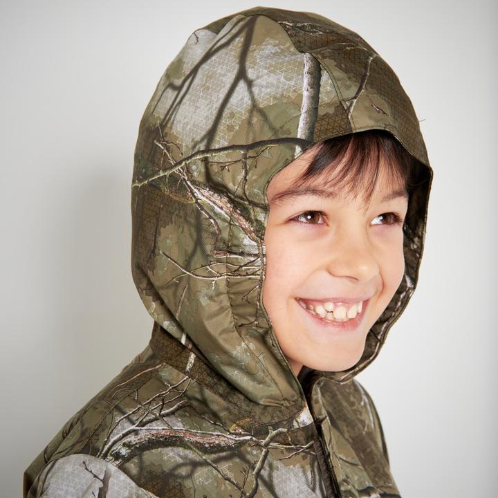 Produktbild Solognac Jacke 100 Treemetic Kinder warm Camouflage (10, 11, 12)