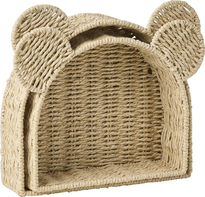 Immagine prodotto Vertbaudet Set di 2 mensole decorative per la camera dei bambini BEAR, carta
