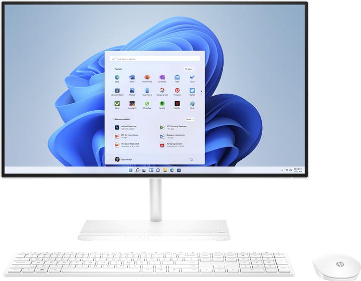 Immagine prodotto HP PC All-in-One 24-ck0740nz, Intel Core i7-12700T, DDR4, SSD, FHD, 23.8 pollici, UMA, Win11 H (Intel Core i7, 16 GB, 1000 GB, UHD Graphics 770)