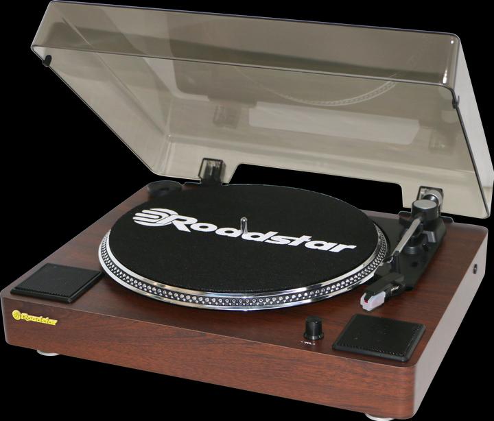 Produktbild Roadstar Plattenspieler TT-260SPK Braun (Manuell)