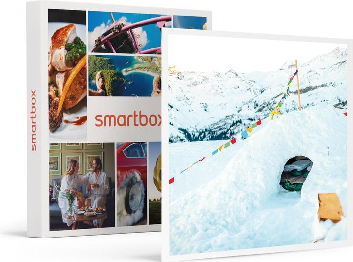 Actual product image Smartbox Séjour insolite en famille : 1 nuit en igloo avec souper près d'Albertville (3 pers.)