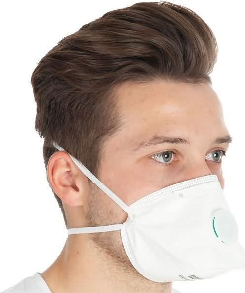 Hygostar Atemschutzmaske mit Ventil, Schutzstufe: FFP3 (FFP3, 20 x)