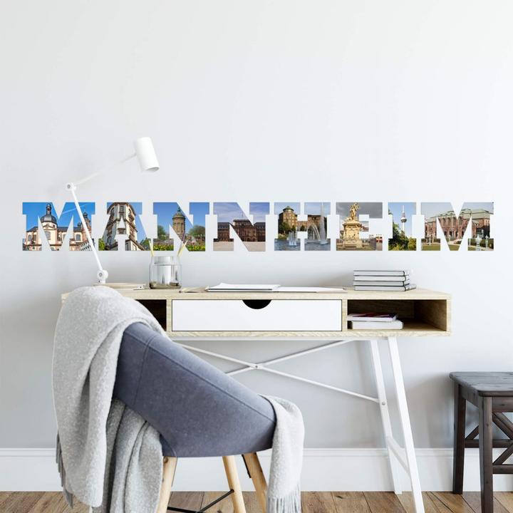 Produktbild Trenddeko Impressionen Mannheim (80 x 8 cm)