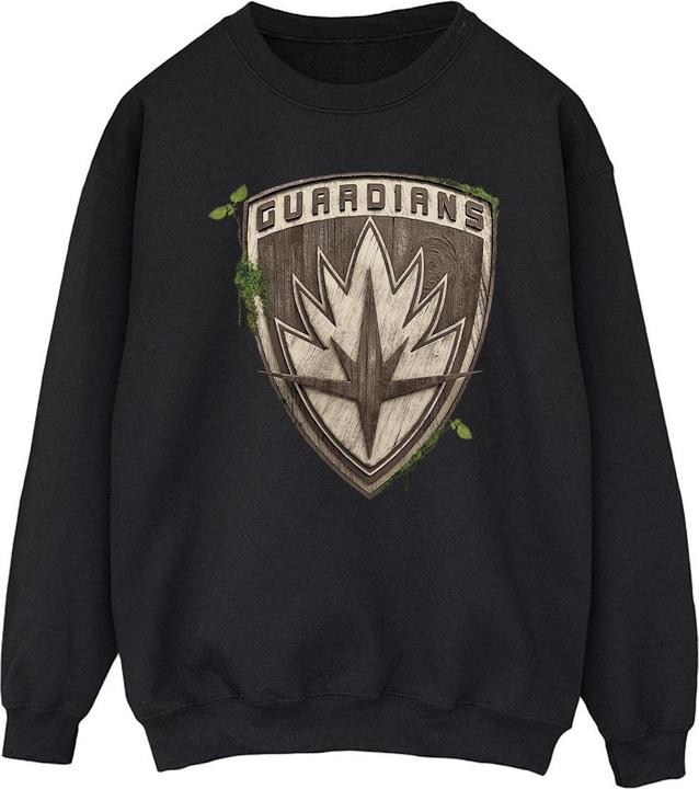 Actual product image Mens I Am Groot Guardian Emblem Sweatshirt (S)