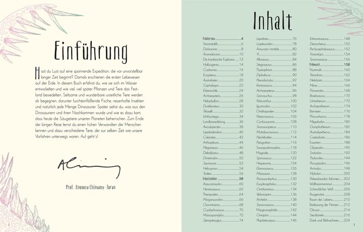 Actual product image Wundervolle Welt der Dinosaurier und der Urzeit (German, Anusuya Chinsamy-Turan, 2022)