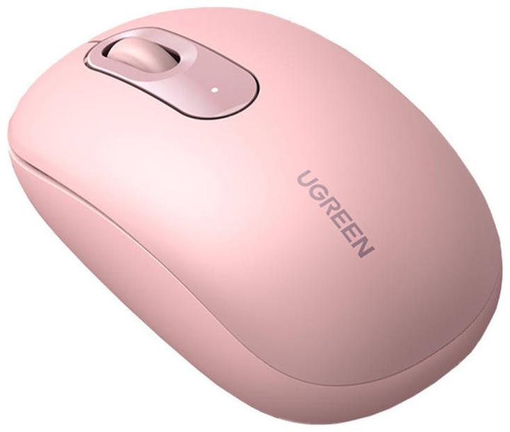 Actual product image Ugreen Wireless mouse 90686 2.4G (cherry pink) (Wireless)