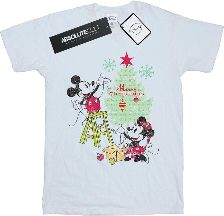 Produktbild Disney Mickey And Minnie Christmas Tree TShirt (XXL)